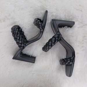 Soda Found Braided Sandal
